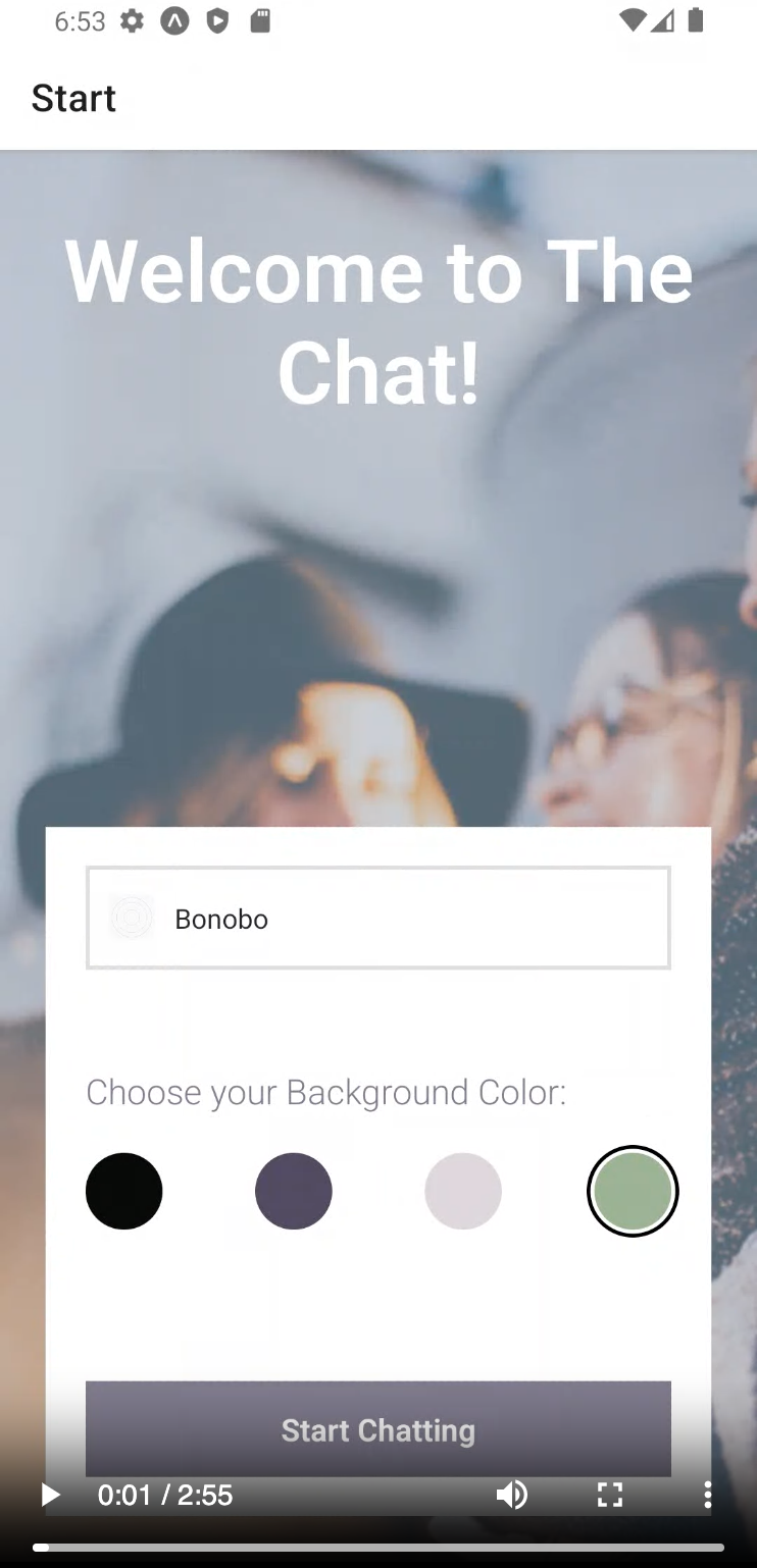 Native Chat App